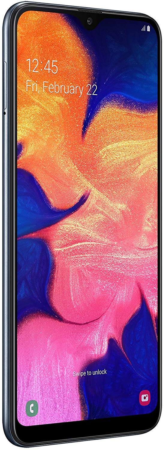 Samsung Galaxy A10 Display 6.2", 32 GB Espandibili, RAM 2 GB, Batteria 3400 mAh, 4G, Dual SIM Smartphone, Android 9 Pie