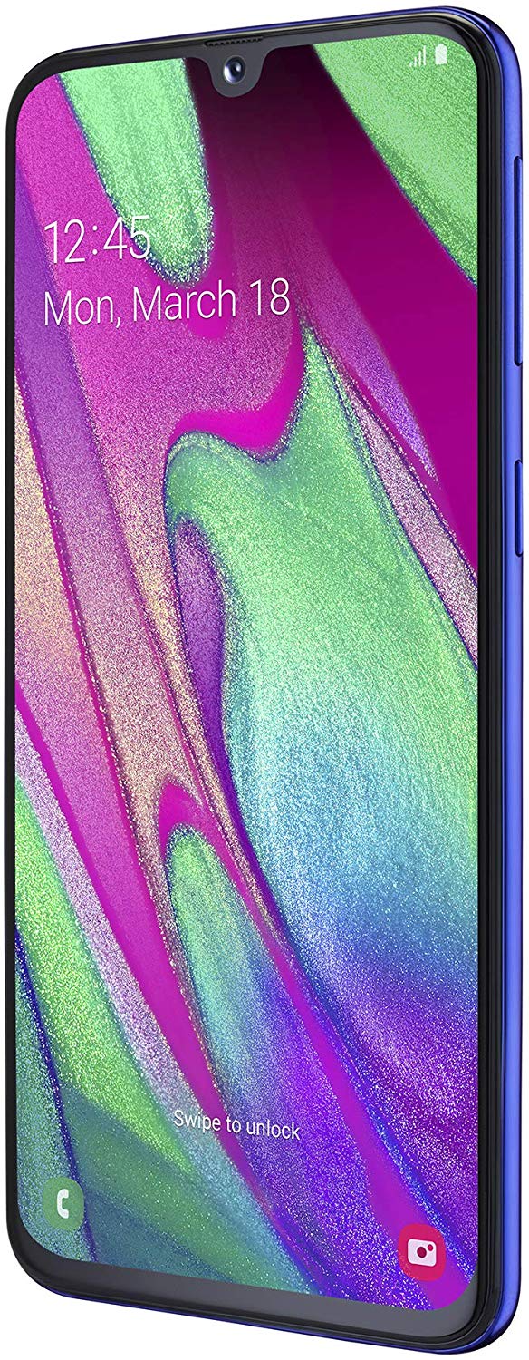 Hafury A7(2019) Android 9.0 Smartphone da 5.5'' Display (18:9), Triplo Slots (2 Nano SIM+1 MicroSD), 2GB RAM+16GB ROM Telefonia Mobile, 64GB Espandibili Offerte Cellulari, Face ID, 8MP+5MP (Blu)