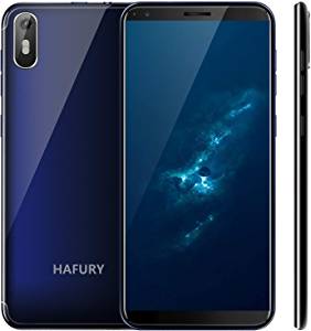 Hafury A7(2019) Android 9.0 Smartphone da 5.5'' Display (18:9), Triplo Slots (2 Nano SIM+1 MicroSD), 2GB RAM+16GB ROM Telefonia Mobile, 64GB Espandibili Offerte Cellulari, Face ID, 8MP+5MP (Blu)